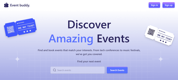 EventBuddy - Event Booking Platform